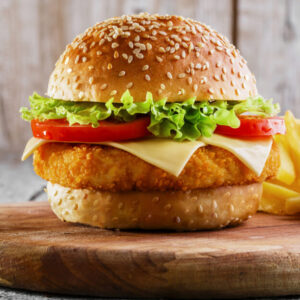 Breaded Chicken Burger
